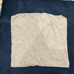 Gray Brandy Melville tube top